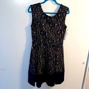 Black Lace Tiana B. Dress